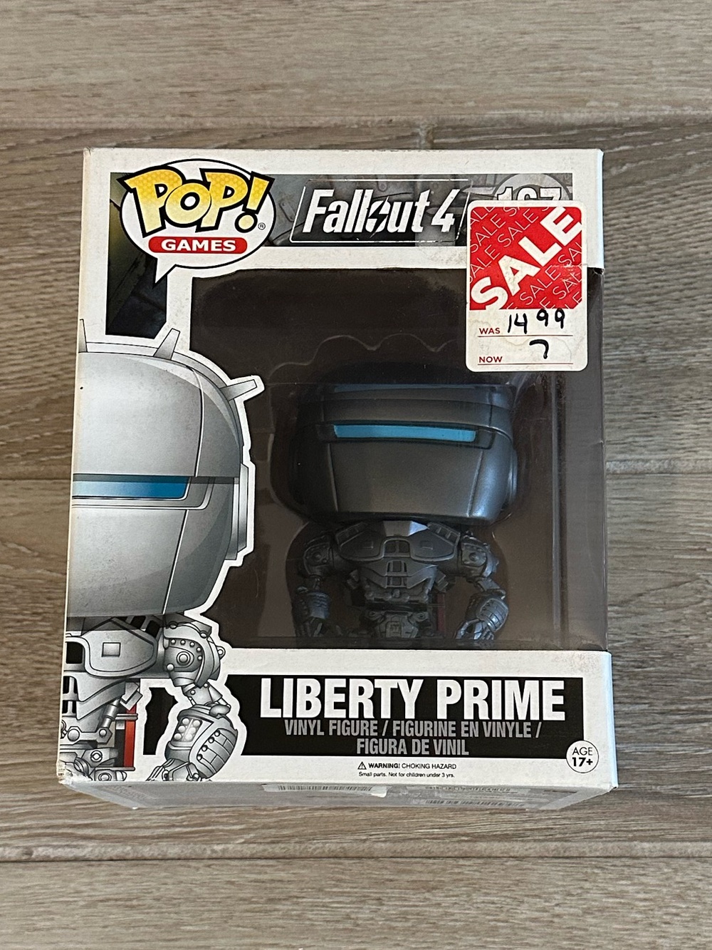 Funko Pop! Fallout 4 “Liberty Prime” Vinyl Figure #167